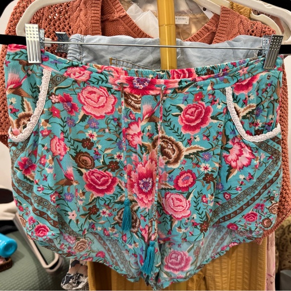 Spell Babushka Shorts - Turquoise - Picture 6 of 14